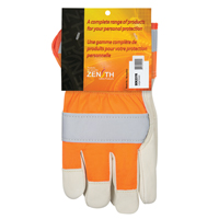 Orange High-Visibility Superior Warmth Fitters Gloves, Large, Grain Cowhide Palm, Thinsulate Inner Lining Auto Electric Service Ltd.
