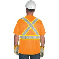 CSA Compliant T-Shirt, Polyester, Medium, Orange Auto Electric Service Ltd.