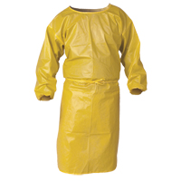 Blouse de protection Kleenguard contre la vaporisation de produits chimiques, Polypropyl&egrave;ne, Jaune, 34" la x 52" lo Auto Electric Service Ltd.
