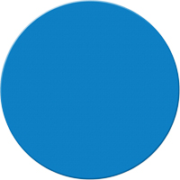 Armor Stripe Lean/5S Markers, Circle, 6" L x 6" W, Blue, Plastic Auto Electric Service Ltd.
