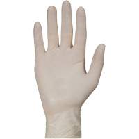 Gants jetables de calibre examen m&eacute;dical KeepKleen, Grand, Latex, 5 mils, Sans poudre, Blanc, Classe 2 Auto Electric Service Ltd.