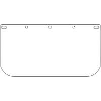 Dynamic Faceshield Visor Window, PETG, Clear Tint Auto Electric Service Ltd.