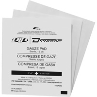 Gaze Dynamic, Tampon, 2" lo x 2" la, St&eacute;rile, Dispositif m&eacute;dical Classe 1 Auto Electric Service Ltd.