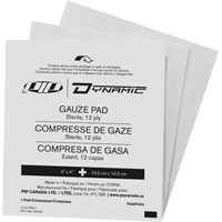 Gaze Dynamic, Tampon, 4" lo x 4" la, St&eacute;rile, Dispositif m&eacute;dical Classe 1 Auto Electric Service Ltd.