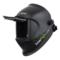Liteflip Autopilot Welding Helmet, 3.94" L x 1.97" W View Area, 1/5/5 - 14 Shade Range, Black Auto Electric Service Ltd.