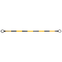 Telescopic Barricade Bar, 85" Extended Length, Black/Yellow Auto Electric Service Ltd.