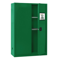 Armoire de rangement pour pesticides, 45 gal., 65" h x 43" l x 18" p Auto Electric Service Ltd.