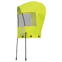 6037H Capuchon pour manteau de s&eacute;curit&eacute; imperm&eacute;able pour le contr&ocirc;le de la circulation, Jaune lime haute visibilit&eacute;, Polyester Auto Electric Service Ltd.