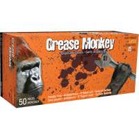 Grease Monkey&reg; Gloves, Medium, Latex, 15-mil, Powder-Free, Blue Auto Electric Service Ltd.