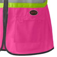 139PK Women's Safety Vest, Pink, X-Small, Polyester Auto Electric Service Ltd.