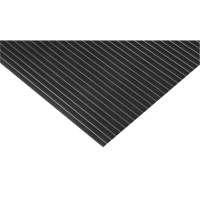 Wide-Ribbed Matting, Wiper, 3' x 75' x 1/8", Black Auto Electric Service Ltd.