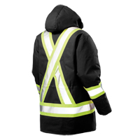 Safety Parka, Black, Large Auto Electric Service Ltd.