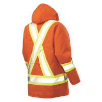 Safety Parka, High Visibility Orange, Large Auto Electric Service Ltd.