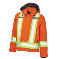 Safety Jacket, High Visibility Orange, Large Auto Electric Service Ltd.