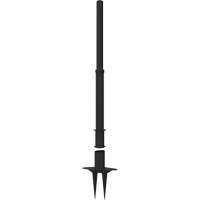 PLUS Barrier Post, 42" High, Black Auto Electric Service Ltd.