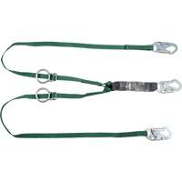 V-Series Lanyard, 3', Rebar Hook Center, Snap Hook Leg Ends, Polyester Auto Electric Service Ltd.
