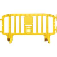 Movit Barricade, Interlocking, 78" L x 39" H, Yellow Auto Electric Service Ltd.