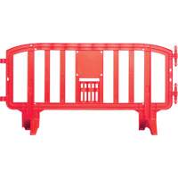 Movit Barricade, Interlocking, 78" L x 39" H, Red Auto Electric Service Ltd.
