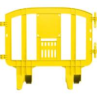 Minit Barricade, Interlocking, 49" L x 39" H, Yellow Auto Electric Service Ltd.