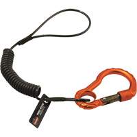 Squids&reg; 3156 Tool Lanyard, Coil, Carabiner/Loop Auto Electric Service Ltd.