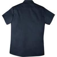 Chemise de travail &agrave; manches courtes en tissu crois&eacute;, Hommes, 4T-Grand, Bleu marine Auto Electric Service Ltd.