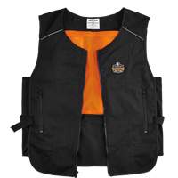 Veste de refroidissement &agrave; changement de phase l&eacute;g&egrave;re avec sachets 6260 Chill-Its, Petit/Moyen, Noir Auto Electric Service Ltd.