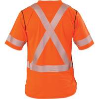 Polartec&reg; Power Grid&reg; High Visibility Short Sleeved T-Shirt, Polyester, Small, Orange Auto Electric Service Ltd.