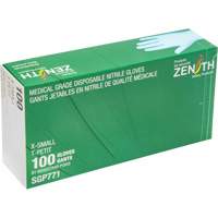 Puncture-Resistant Medical-Grade Disposable Gloves, X-Small, Nitrile, 4.5-mil, Powder-Free, Blue, Class 2 Auto Electric Service Ltd.