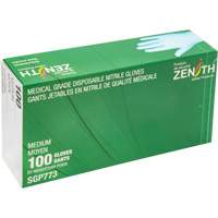 Puncture-Resistant Medical-Grade Disposable Gloves, Medium, Nitrile, 4.5-mil, Powder-Free, Blue, Class 2 Auto Electric Service Ltd.