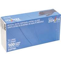 Puncture-Resistant Medical-Grade Disposable Gloves, 2X-Large, Nitrile, 5-mil, Powder-Free, Black, Class 2 Auto Electric Service Ltd.