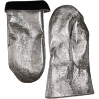 Heat Resistant Welding Mitt, Aluminized Carbon/Leather, One Size, Protects Up To 800° F (426.66° C) Auto Electric Service Ltd.