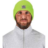 N-Ferno&reg; Rib Knit Beanie Hat, One Size, High-Visibility Lime Green Auto Electric Service Ltd.