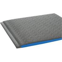 Tapis ergonomiques Wear-Bond Comfort-King, Rugueux, 2' x 3' x 9/16", Gris, Mousse de vinyle Auto Electric Service Ltd.