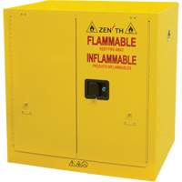 Flammable Storage Cabinet, 22 gal., 2 Door, 35" W x 35" H x 22" D Auto Electric Service Ltd.