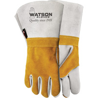 Wopper Welder's Gloves, Split Cowhide, Size 10 Auto Electric Service Ltd.