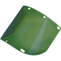 Dynamic Formed Faceshield, Polycarbonate, Green Tint Auto Electric Service Ltd.