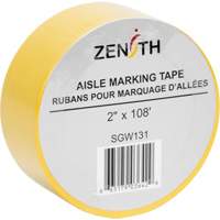 Ruban pour marquage d'all&eacute;es, 2" x 108', PVC, Jaune Auto Electric Service Ltd.