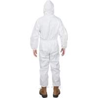 Premium Hooded Coveralls, 3X-Large, White, Microporous Auto Electric Service Ltd.