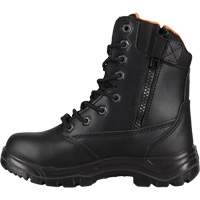 Safety Boots, Leather, Steel Toe, Size 6, Impermeable Auto Electric Service Ltd.