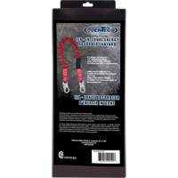 ShockSorb Internal Shock Lanyard, 6', Snap Hook Center, Snap Hook Leg Ends, Polyester Auto Electric Service Ltd.