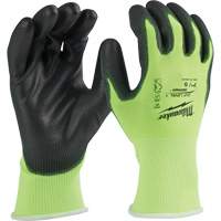 Gants &agrave; haute visibilit&eacute; enduits par trempage, Taille Petit, Calibre 15, Rev&ecirc;tement Polyur&eacute;thane, Enveloppe en Poly&eacute;thyl&egrave;ne, ASTM ANSI niveau A1 Auto Electric Service Ltd.