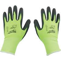 Gants &agrave; haute visibilit&eacute; enduits par trempage, Taille Petit, Calibre 15, Rev&ecirc;tement Polyur&eacute;thane, Enveloppe en Poly&eacute;thyl&egrave;ne, ASTM ANSI niveau A1 Auto Electric Service Ltd.