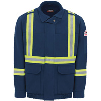 Blouson aviateur doubl&eacute; pour hommes avec garniture r&eacute;fl&eacute;chissante, Petit, Bleu marin, 29 cal/cm² Auto Electric Service Ltd.