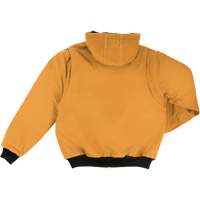 Blouson d'aviateur en toile lourde avec capuchon, Hommes, Petit, Brun Auto Electric Service Ltd.