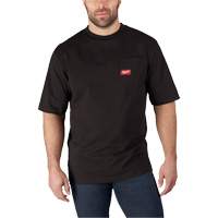T-shirt robuste avec poche, Hommes, Petit, Noir Auto Electric Service Ltd.
