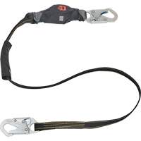 Anti-Corrosion Energy Absorbing Lanyard, 6', Rebar Hook Center, Snap Hook Leg Ends, Polyester Auto Electric Service Ltd.