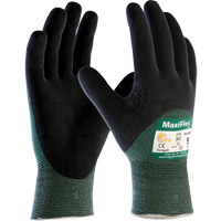 ATG MaxiFlex&reg; Cut Seamless Cut Resistant Gloves, Size Large, 15 Gauge, Nitrile Coated, Engineered Yarn Shell, ASTM ANSI Level A2/EN 388 Level 3/EN 388 Level B Auto Electric Service Ltd.