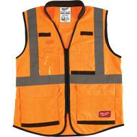 Veste de s&eacute;curit&eacute; haute performance, Orange haute visibilit&eacute;, 4T-Grand/5T-Grand Auto Electric Service Ltd.