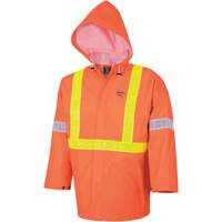 R85 Element FR FR 3-Piece Safety Rain Suit, Small, High Visibility Orange Auto Electric Service Ltd.