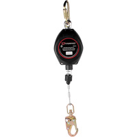 Cordage de s&eacute;curit&eacute; autor&eacute;tractable Dynamic, 20', Acier galvanis&eacute;, Pivotant Auto Electric Service Ltd.